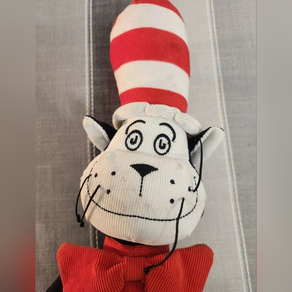 Dr. Seuss Cat in The Hat Corduroy Plush  21" - Picture 10 of 12